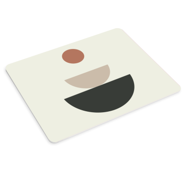 Podloga za miš obrasci apstraktni kružni oblici - TenStickers