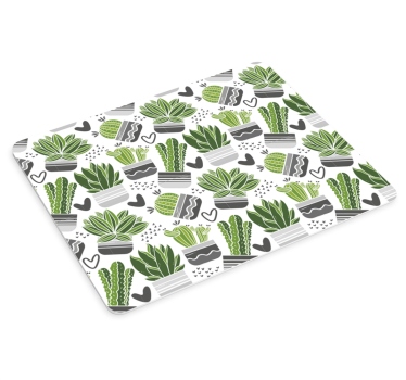 Podloga za miš obrasci kolekcija kaktusa - TenStickers