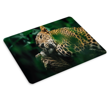 Podloga za miš izvornik leopard u udobnom ležanju - TenStickers