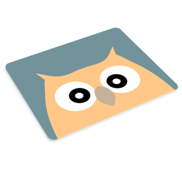 Podloga za miš anime slatka crtana sova - TenStickers