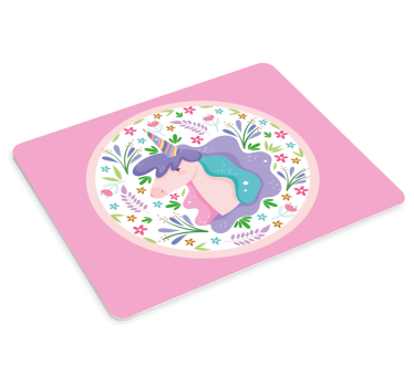 Podloga za miš anime s veselim jednorogom - TenStickers