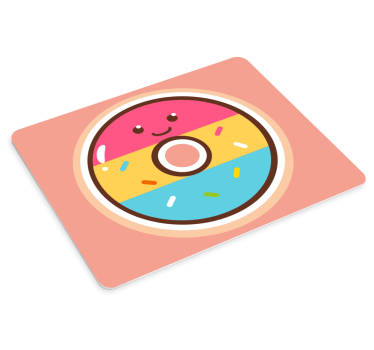 Podloga za miš izvornik slatki lik krafne - TenStickers
