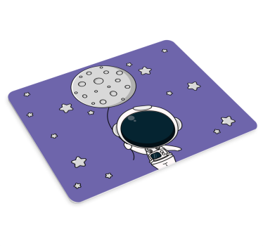 Gaming podloga za miš astronaut s balonom - TenStickers