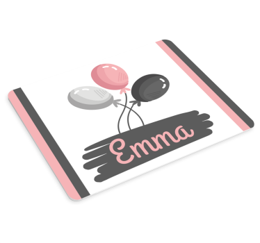 Podloga za miš s imenom Šarena aranžman balona - TenStickers