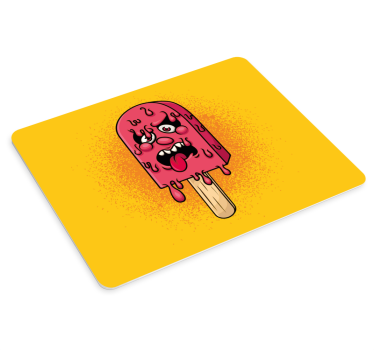 Podloga za miš izvornik smiješni topli zalogaj - TenStickers