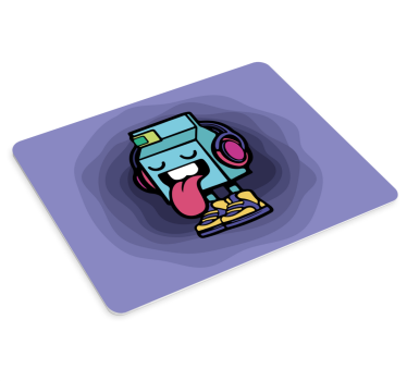 Gaming podloga za miš s veselim crtanjem lika - TenStickers