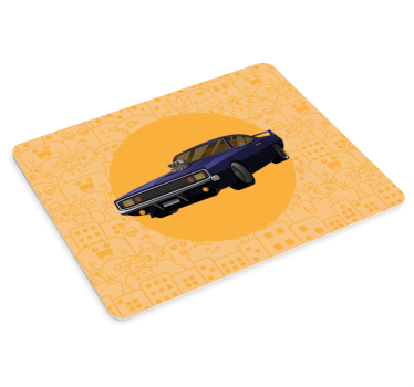 Gaming podloga za miš u stilu trkaćeg automobila - TenStickers
