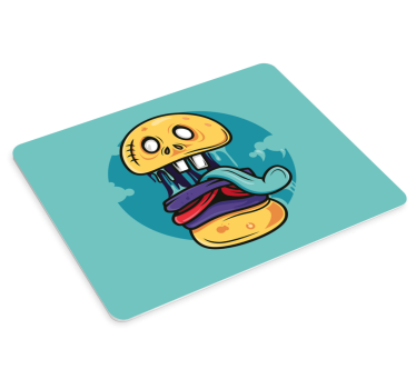 Podloga za miš anime s animiranom lubanjom - TenStickers