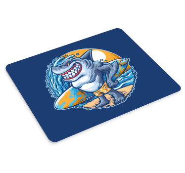 Gaming podloga za miš shark s daskom za surfanje - TenStickers