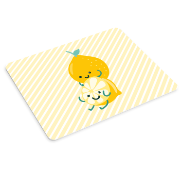 Podloga za miš izvornik slatki voćni likovi - TenStickers