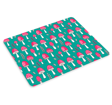 Podloga za miš obrasci s funky uzorkom gljiva - TenStickers