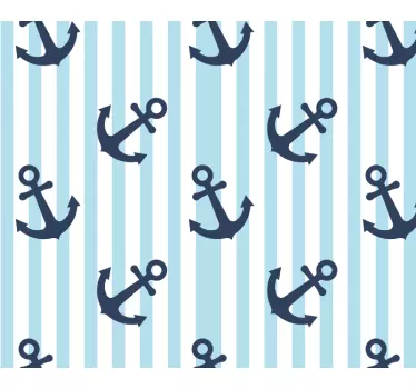 Podloga za miš obrasci koncept nautičke sidra - TenStickers