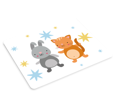 Podloga za miš izvornik slatki životinjski prijatelji - TenStickers
