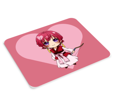 Podloga za miš anime chibi lik s srcem - TenStickers