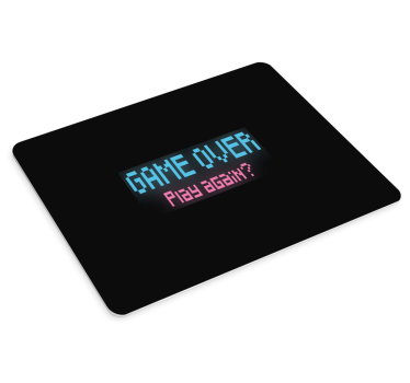 Gaming podloga za miš retro igračka poruka - TenStickers