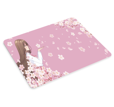 Podloga za miš anime s šarmantnim cvjetnim likom - TenStickers