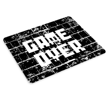 Gaming podloga za miš pixelizirani kraj igre - TenStickers