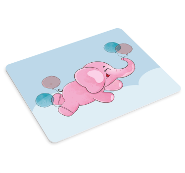 Podloga za miš izvornik veseli slon balon - TenStickers