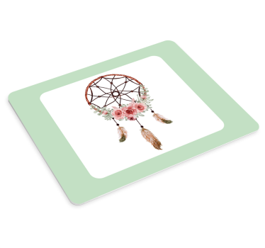 Podloga za miš izvornik s cvjetnim lovcem snova - TenStickers