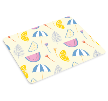 Lubenica i suncobrani pastelni jastučići za miša - TenStickers