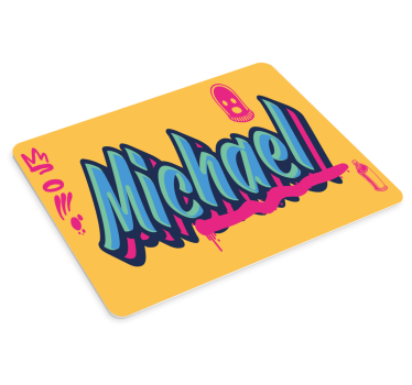 Grafiti u stilu droge prilagođeni otirači za miš - TenStickers