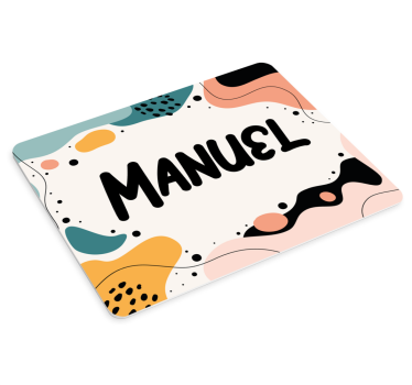 Podloga za miš s imenom s naglašenim imenom - TenStickers