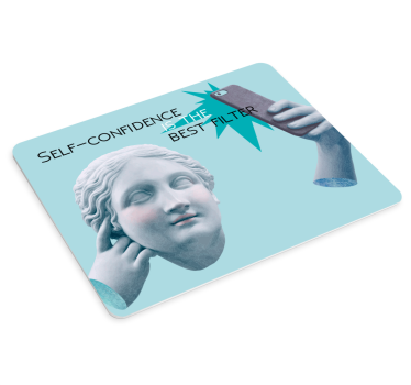Podloga za miš izvornik s elegantnim filtrom za bust - TenStickers