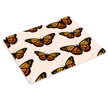 Podloga za miš obrasci s vibrantnim motivom leptira - TenStickers