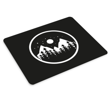 Gaming podloga za miš s pogledom na planine - TenStickers