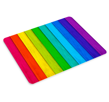 Podloga za miš obrasci s vibrantnim prugastim uzorkom - TenStickers