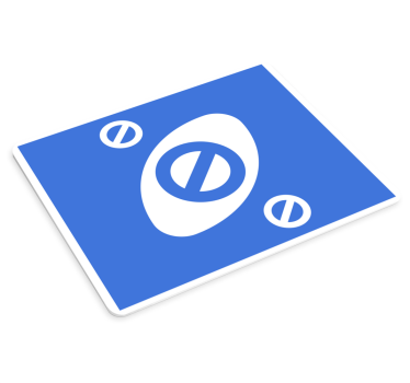 Podloga za miš stilizirani amblem oka - TenStickers