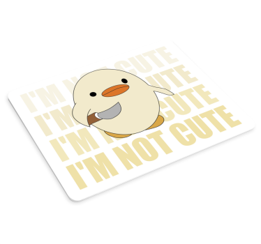 Podloga za miš izvornik s simpatičnom patkom - TenStickers