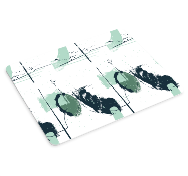 Podloga za miš obrasci apstraktni prskani oblici - TenStickers