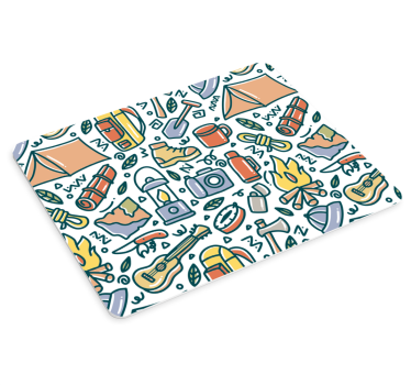 Podloga za miš izvornik elementi avanture na otvorenom - TenStickers