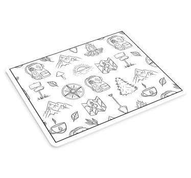 Podloga za miš izvornik elementi kamperske avanture - TenStickers