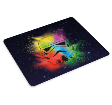 Gaming podloga za miš s šarenim licem stormtroopera - TenStickers