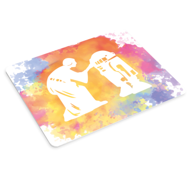 Gaming podloga za miš ikonička robotska interakcija - TenStickers