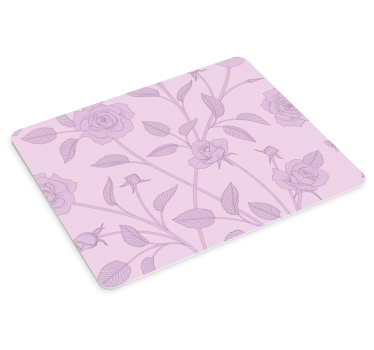 Podloga za miš obrasci floralni apstrakt ruže - TenStickers