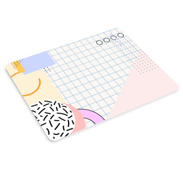 Podloga za miš obrasci šareni geometrijski raspored - TenStickers