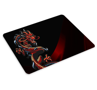 Gaming podloga za miš s intenzivnom umjetnošću zmaja - TenStickers