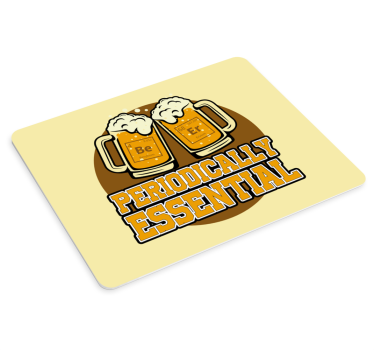 Podloga za miš citat kemija piva - TenStickers