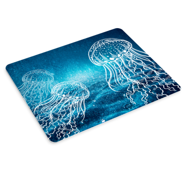 Podloga za miš izvornik eterealna scena meduza - TenStickers