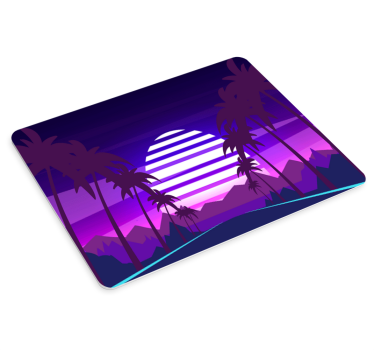 Gaming podloga za miš s vibrantnim zalaskom sunca - TenStickers