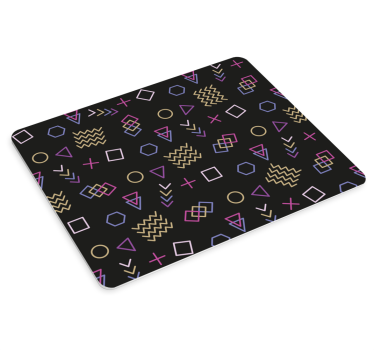 Podloga za miš obrasci geometrijski šareni oblici - TenStickers