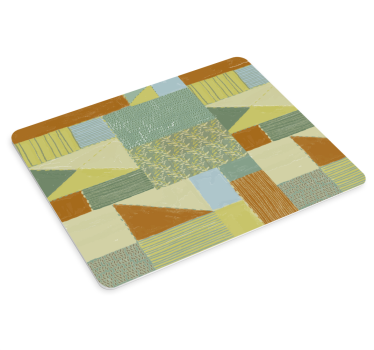 Podloga za miš obrasci u patchwork bojama - TenStickers