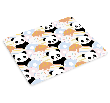 Podloga za miš anime s slatkim uzorkom panda - TenStickers