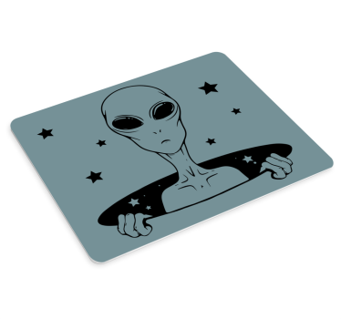 Gaming podloga za miš alien s zvijezdama - TenStickers