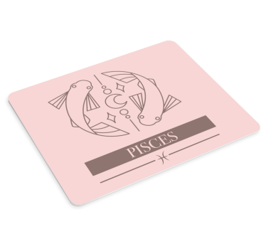 Podloga za miš s imenom simbol riba - TenStickers