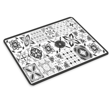 Podloga za miš obrasci geometrijski cvjetni motivi - TenStickers