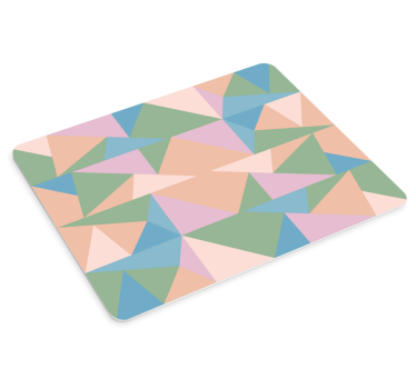Podloga za miš obrasci geometrijski patchwork u boji - TenStickers